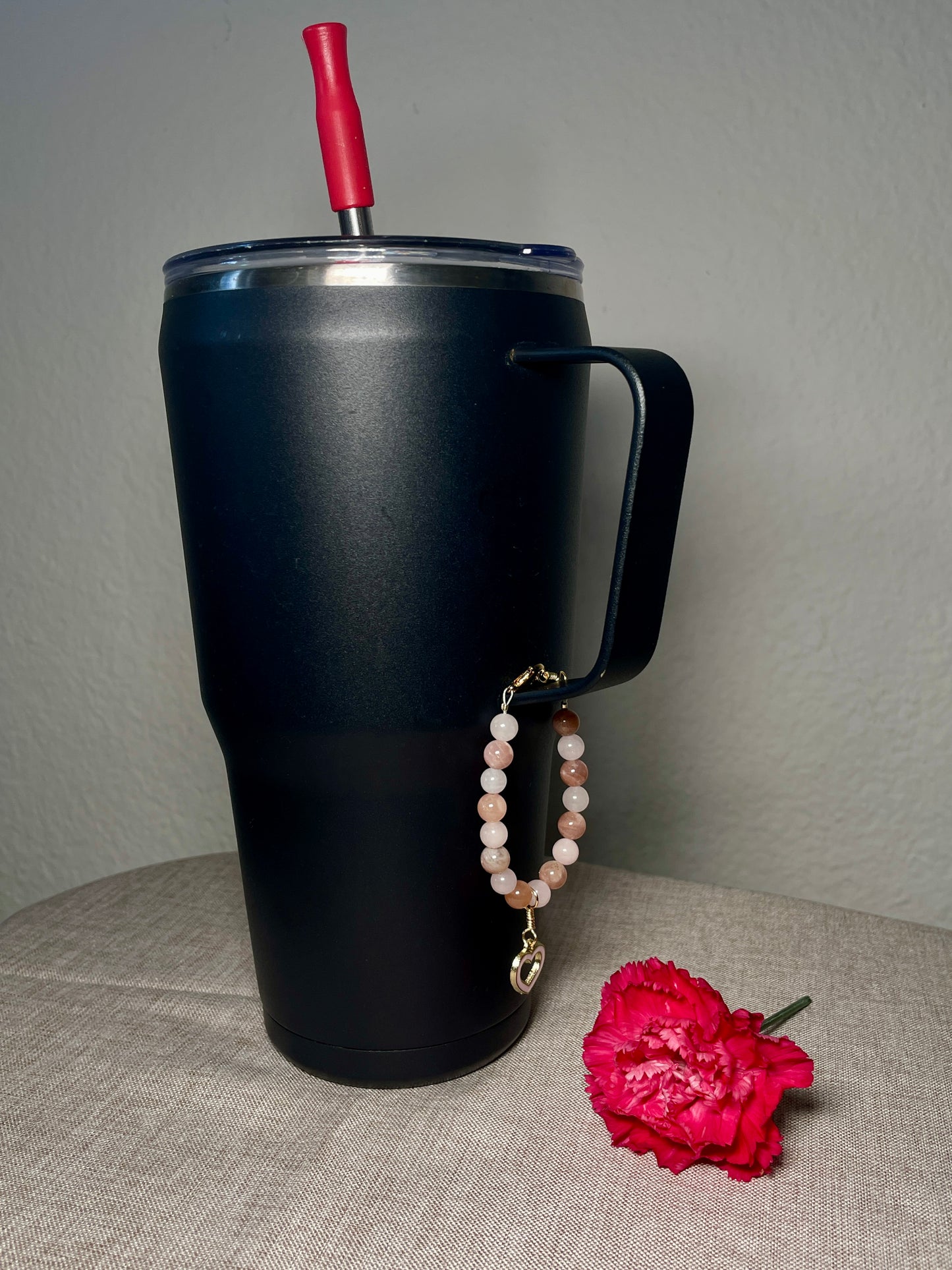 Tumbler handle or purse charm