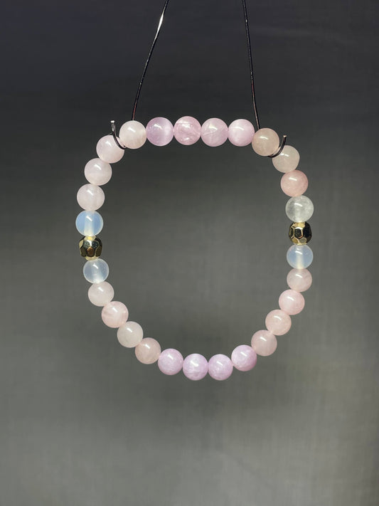 Kunzite bracelet