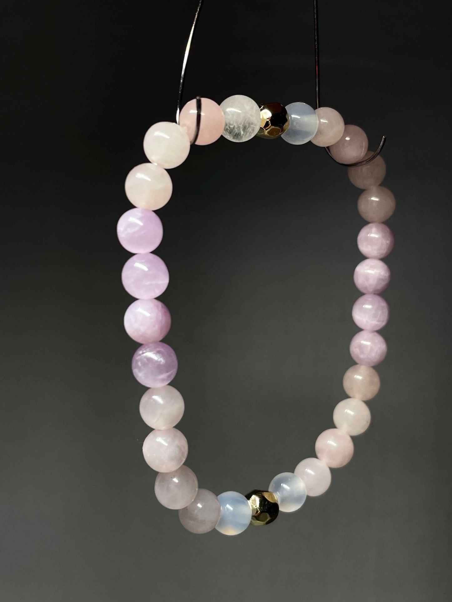 Kunzite bracelet