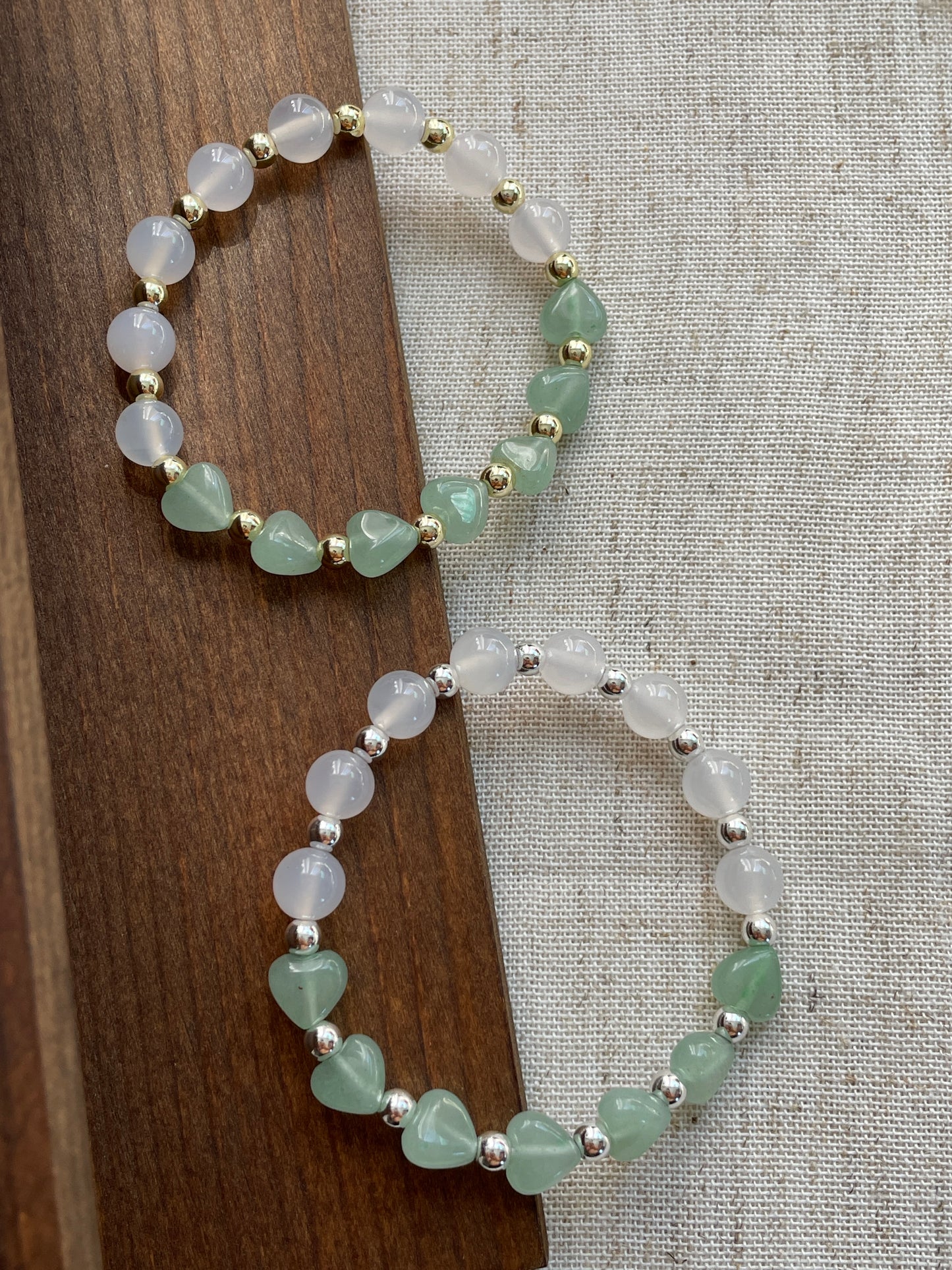 Aventurine gemstone bracelets