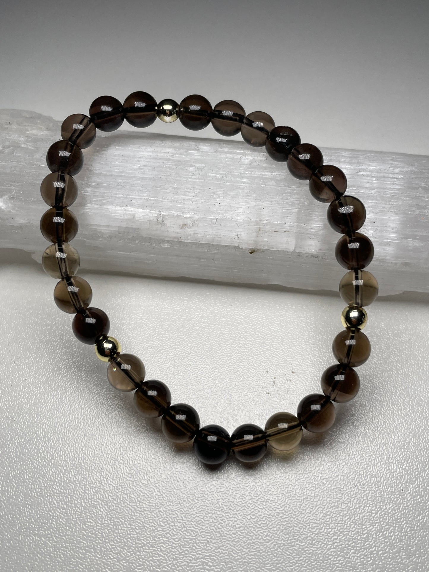 Smoky Quartz gemstone bracelets