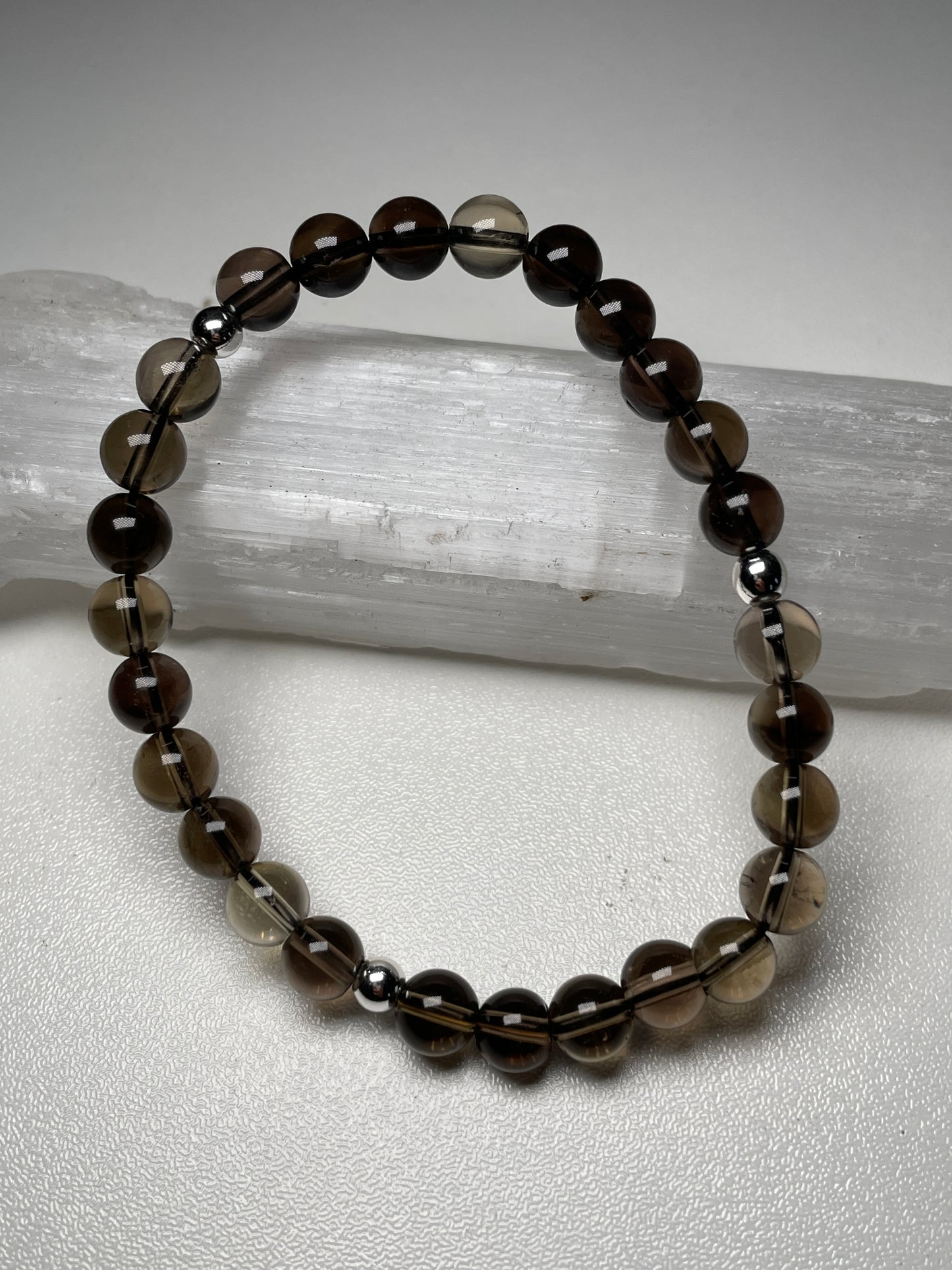 Smoky Quartz gemstone bracelets