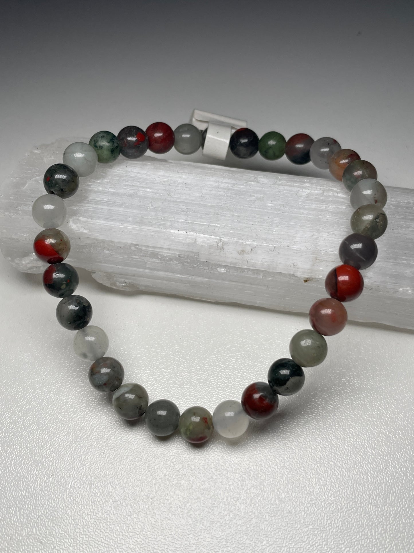 Bloodstone gemstone bracelets