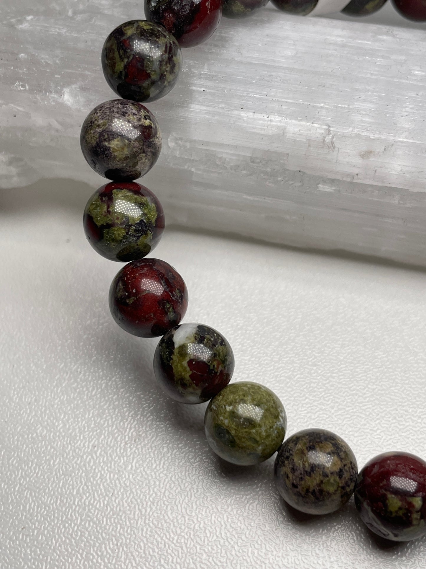 Bloodstone gemstone bracelets