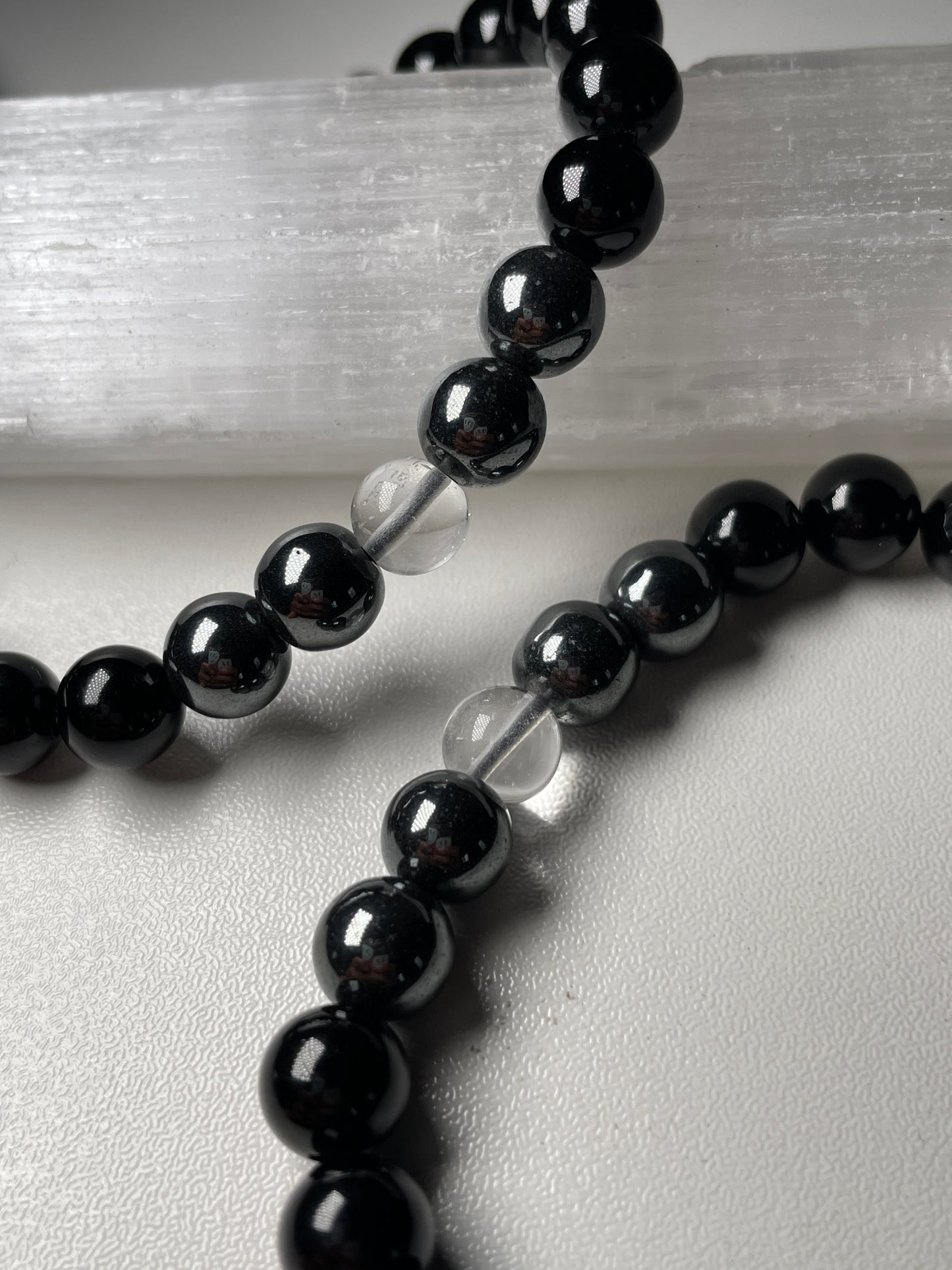 "Always Protected" Black tourmaline (8mm) gemstone bracelet