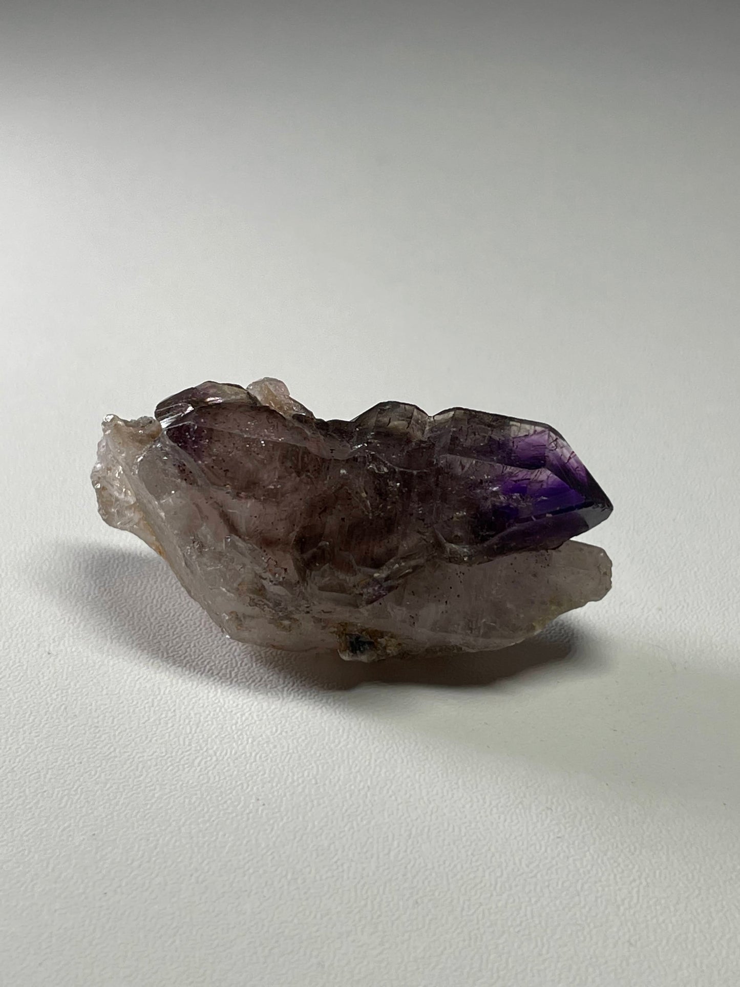 Shangaan amethyst on matrix