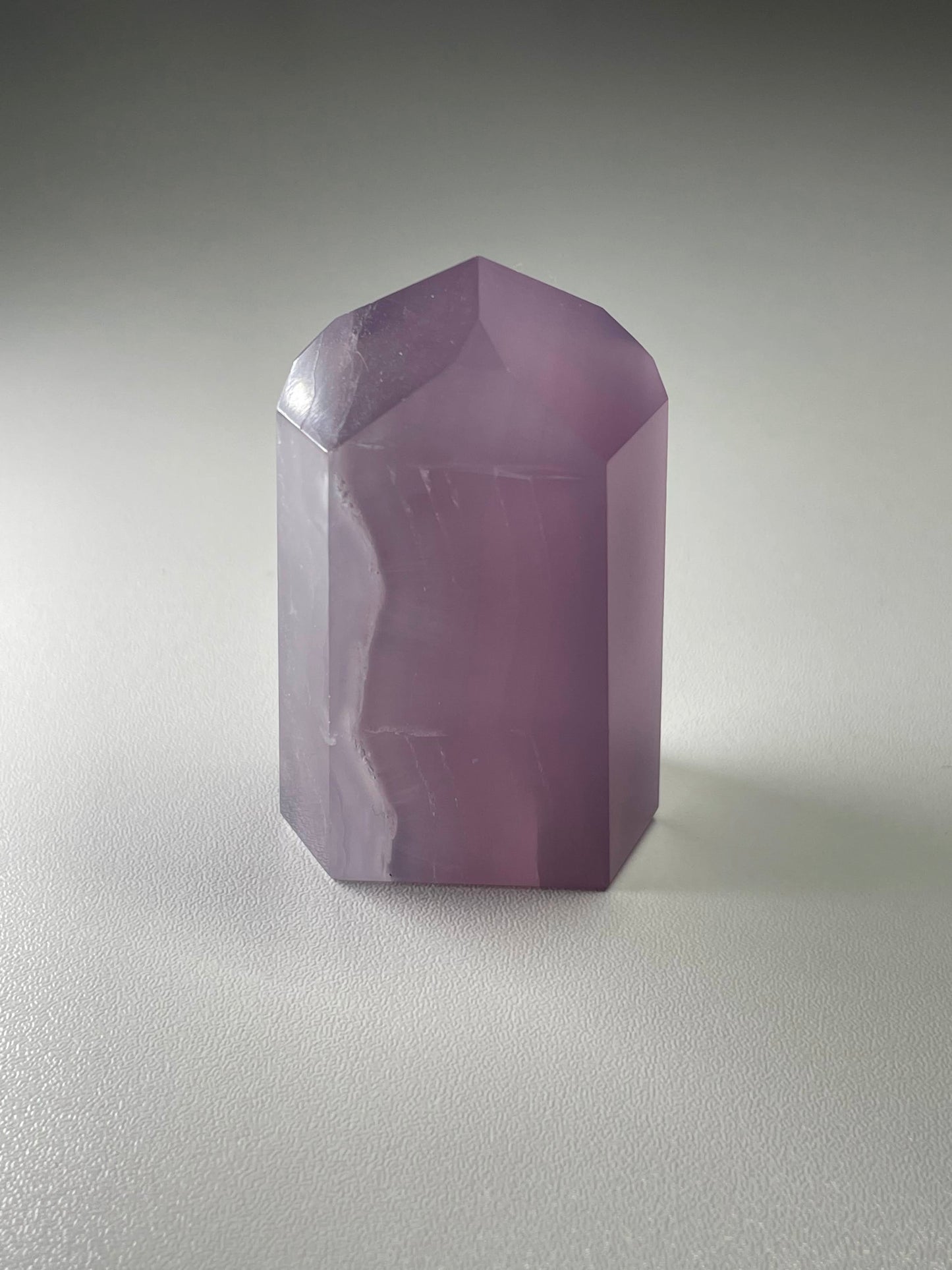 Lavender fluorite tower