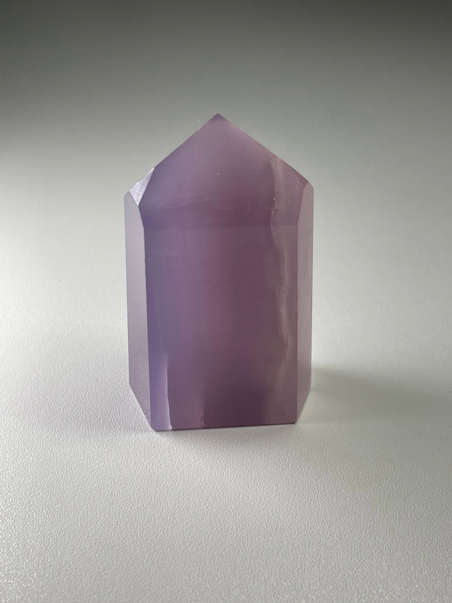 Lavender fluorite tower